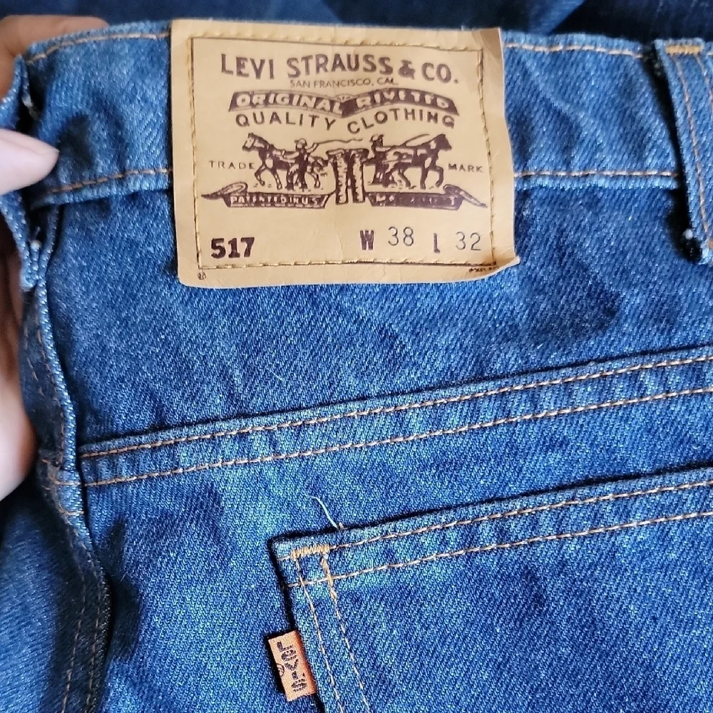 Vintage 1995 Levi's 517 Orange Tab Size W37 L32⛔️